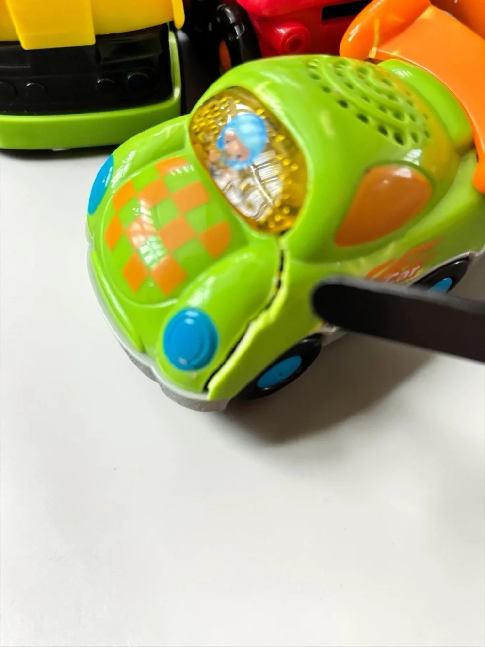VTech Go! Go! Smart Wheels 8 Vehicle Lot Race Cars Fire Police Tow Truck ATV